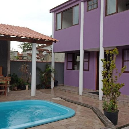 Casa Roxa Com Piscina Em Condominio Araquari Dış mekan fotoğraf