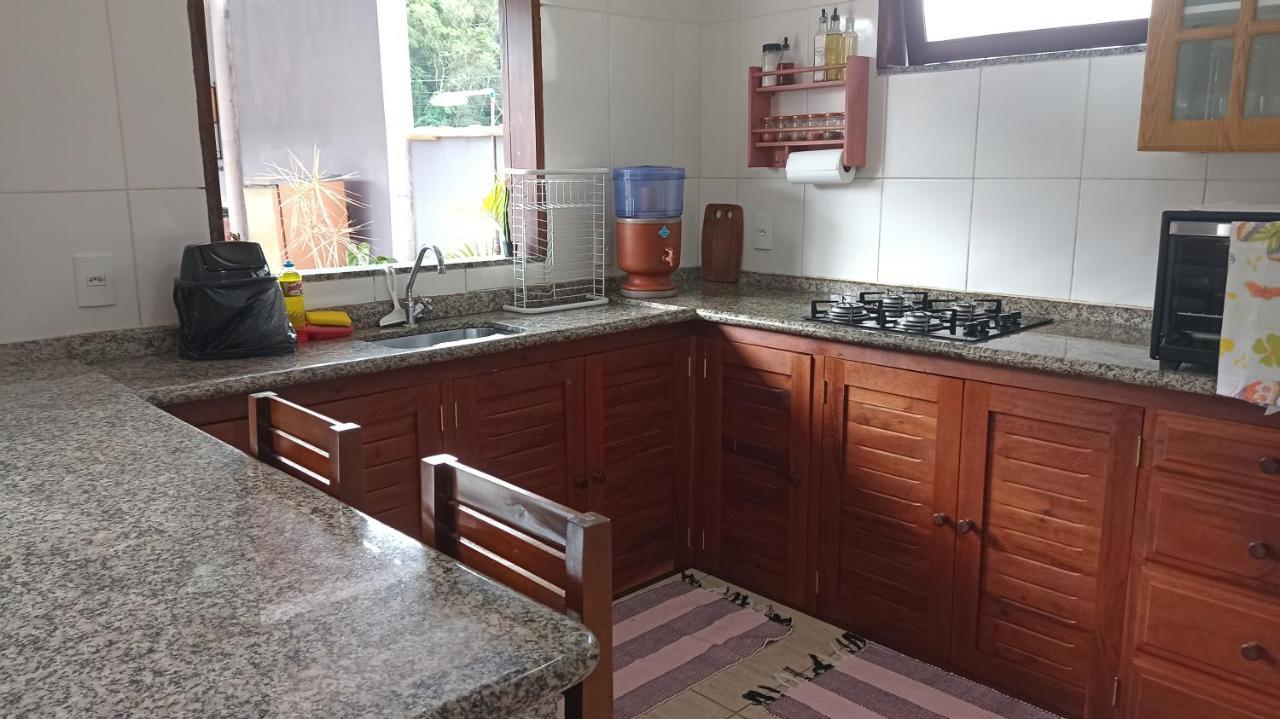 Casa Roxa Com Piscina Em Condominio Araquari Dış mekan fotoğraf