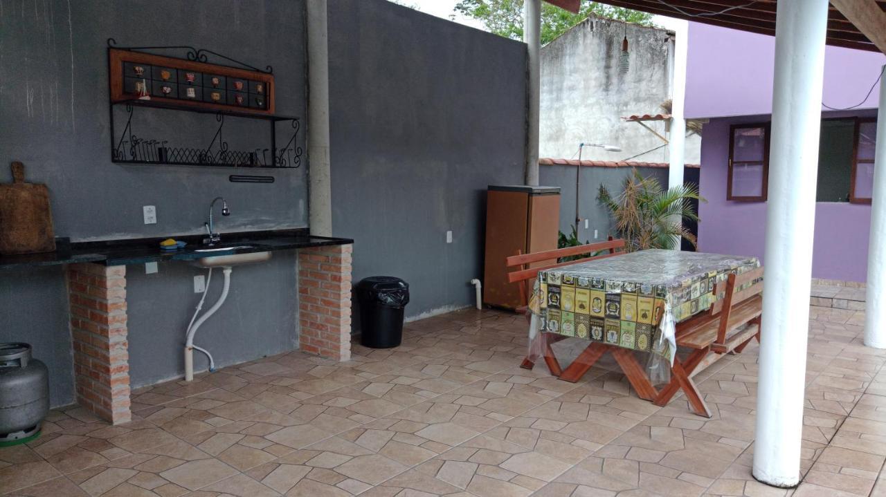 Casa Roxa Com Piscina Em Condominio Araquari Dış mekan fotoğraf