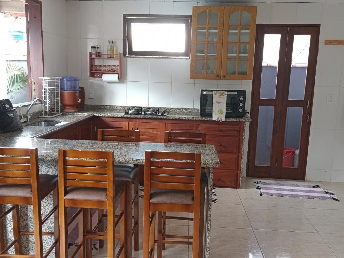 Casa Roxa Com Piscina Em Condominio Araquari Dış mekan fotoğraf
