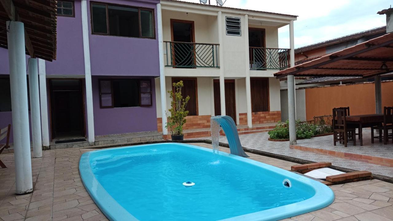 Casa Roxa Com Piscina Em Condominio Araquari Dış mekan fotoğraf